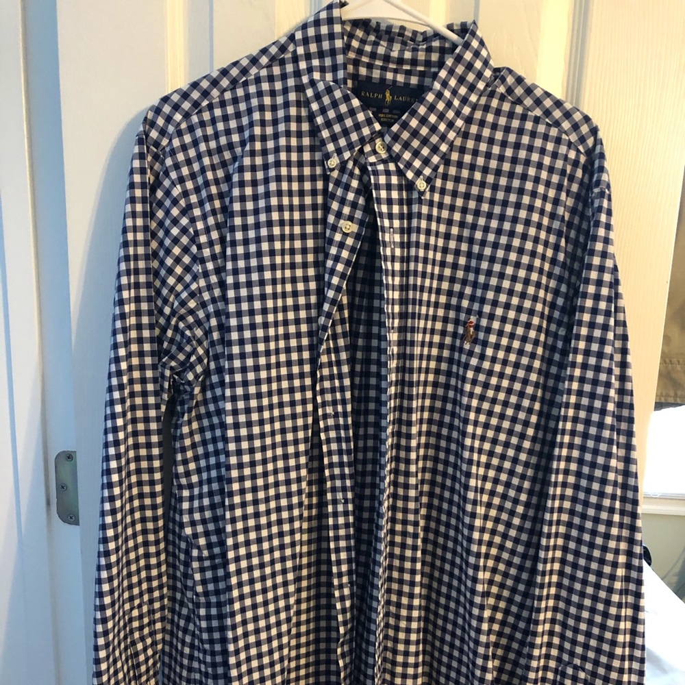 Ralph Lauren Long Sleeve Button-Down Dress Shirt